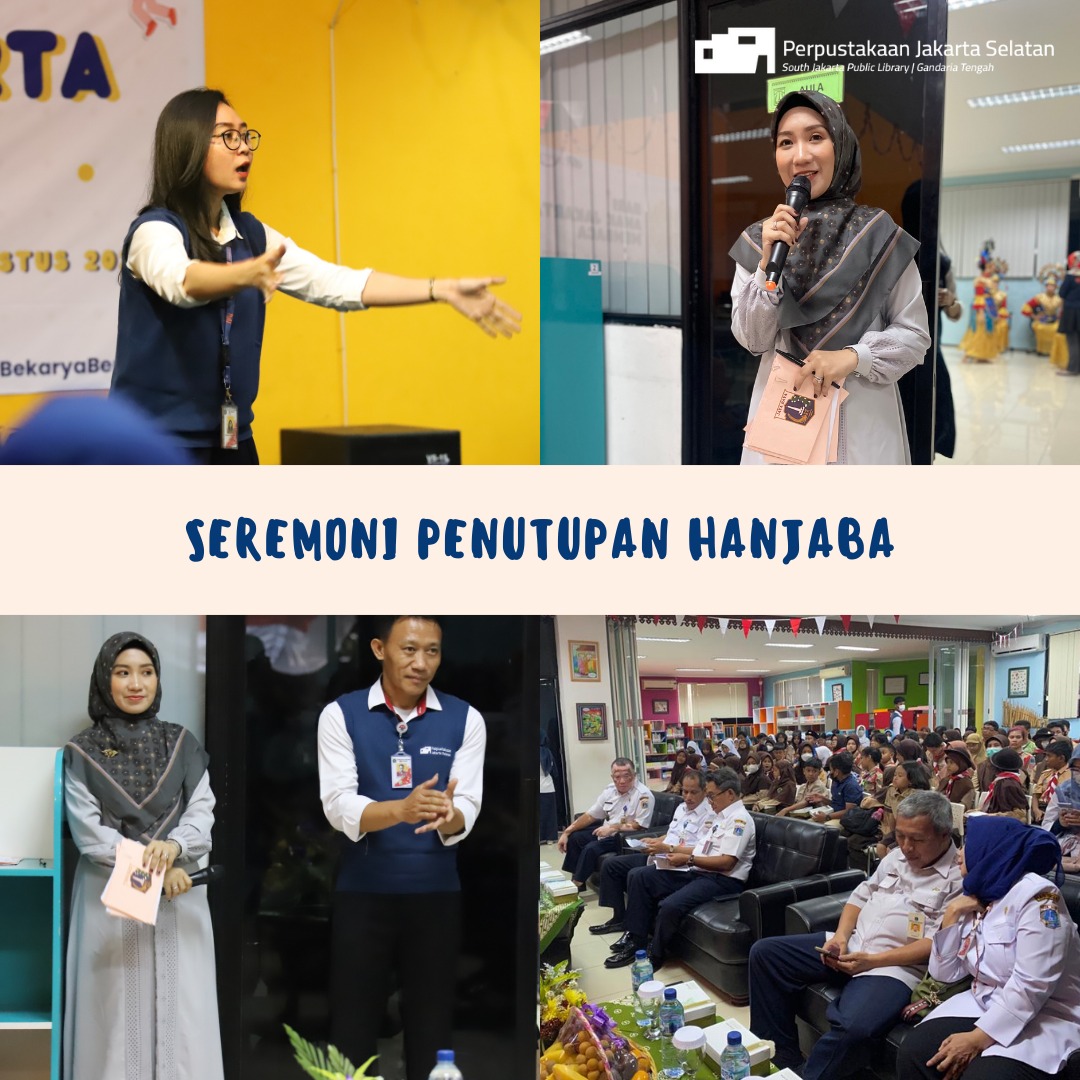 Penyerahan Penghargaan Kegiatan Lomba Menulis Dan Hanjaba Kota Administrasi Jakarta Selatan Tahun 2023